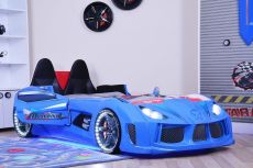 Дитяче ліжко машина MUSVENUS AUDI blue 190х90 см